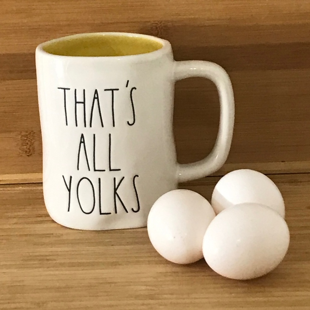 Rae Dunn 🥚That’s All Yolks Mug 🐣